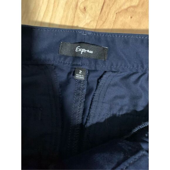 Express size 2 blue pants - Picture 2 of 3
